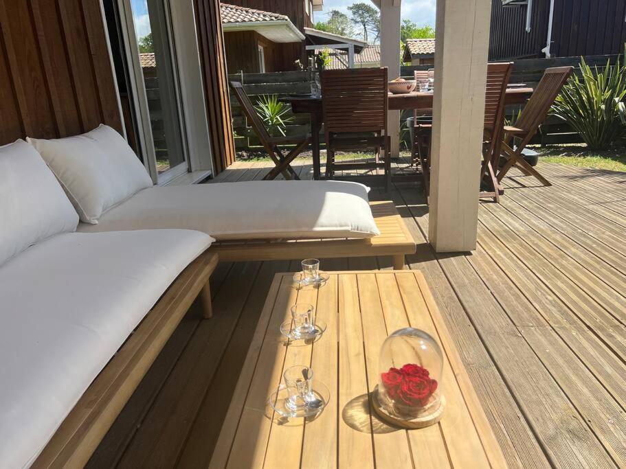 Villa Avec Piscine Proche Du Lac La Teste-de-Buch Exteriör bild