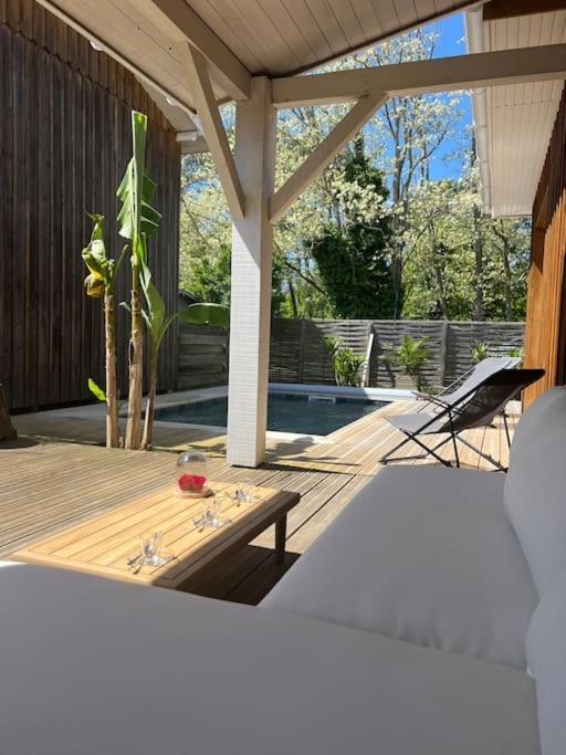 Villa Avec Piscine Proche Du Lac La Teste-de-Buch Exteriör bild