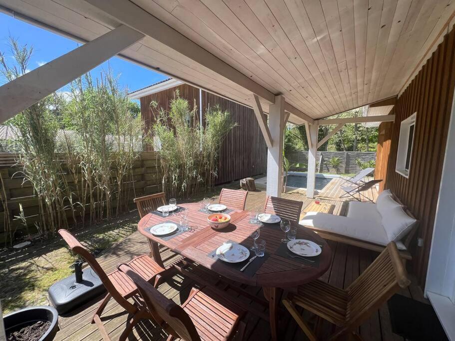 Villa Avec Piscine Proche Du Lac La Teste-de-Buch Exteriör bild