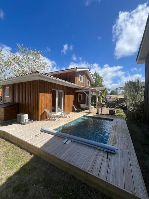 Villa Avec Piscine Proche Du Lac La Teste-de-Buch Exteriör bild